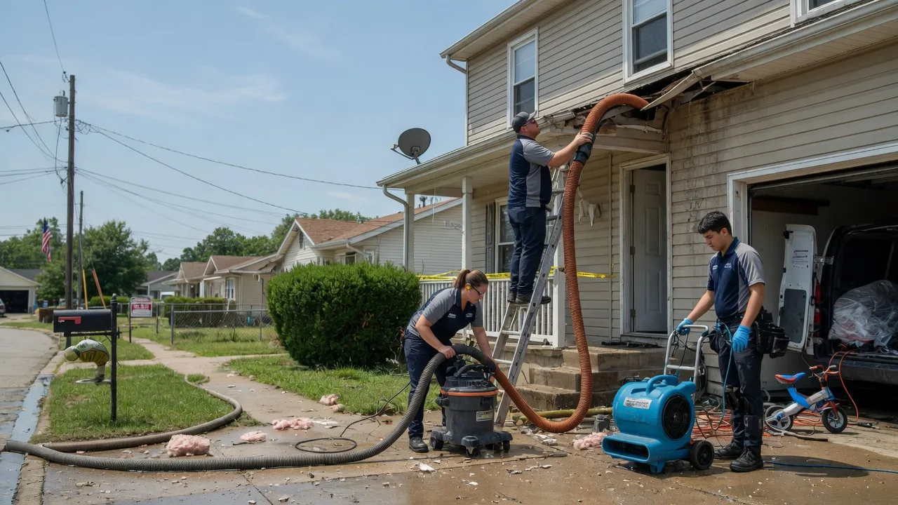 Water Damage Restoration in Pocahontas, IL near me